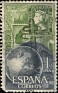 Spain 1964 Stamp World Day 1 PTA Green & Blue Edifil 1596